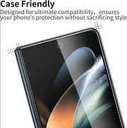 techplus Samsung Galaxy Z Fold 3 Tempered Glass Screen Protector Front Only 9H Hardness Samsung Galaxy Z Fold 3 Tempered Glass Protector 9H
