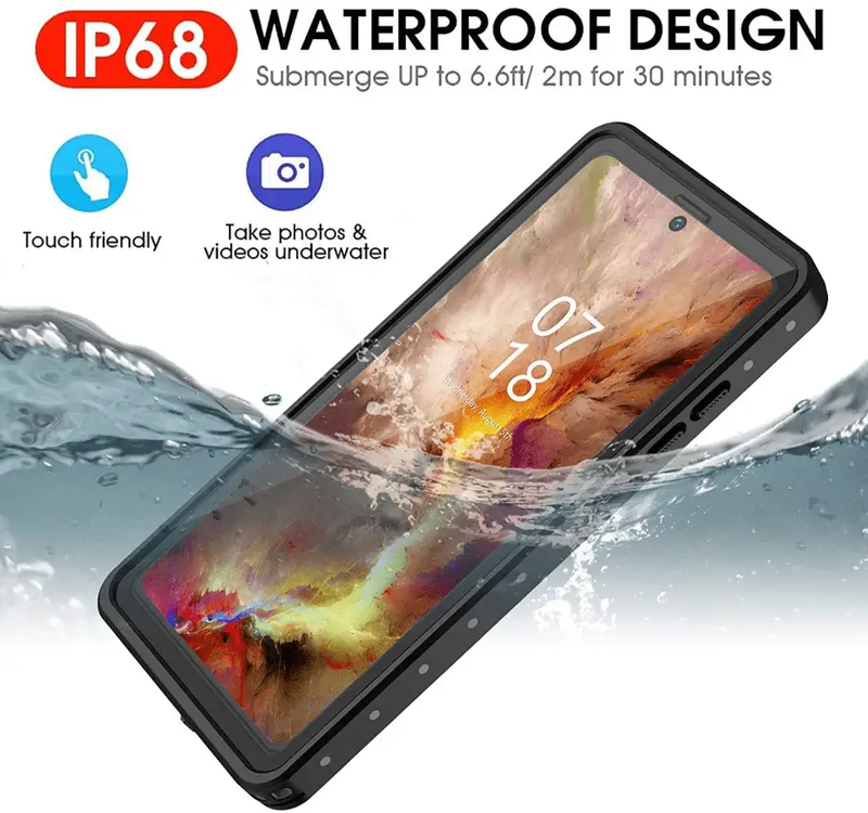 Waterproof Shockproof Case for Samsung Galaxy Note 20 by techplus