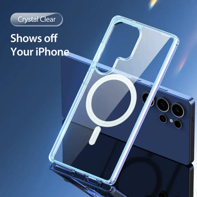 Samsung Galaxy S25 Ultra MagSafe Clear Case by techplus