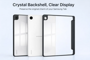Samsung Galaxy Tab A9 Clear Back Acrylic Case – Transparent Slim Shockproof Cover by techplus
