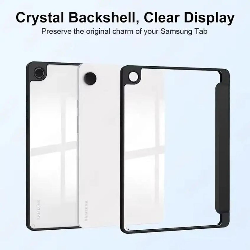 Samsung Galaxy Tab A11 Clear Back Acrylic Case – Transparent Slim Shockproof Cover NZ by techplus