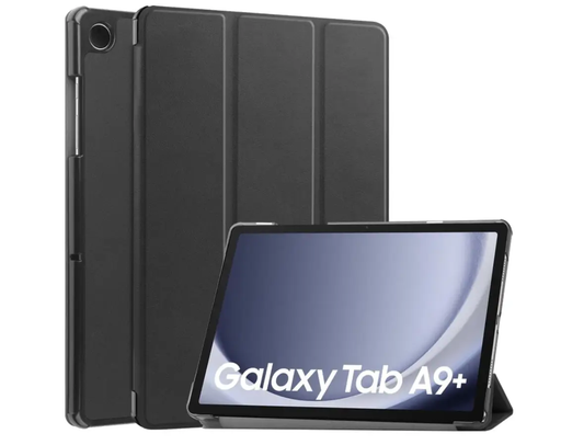 Samsung Galaxy Tab A9+ Tri-Fold Strong Protective Case – Slim Stand Cover Shockproof by techplus