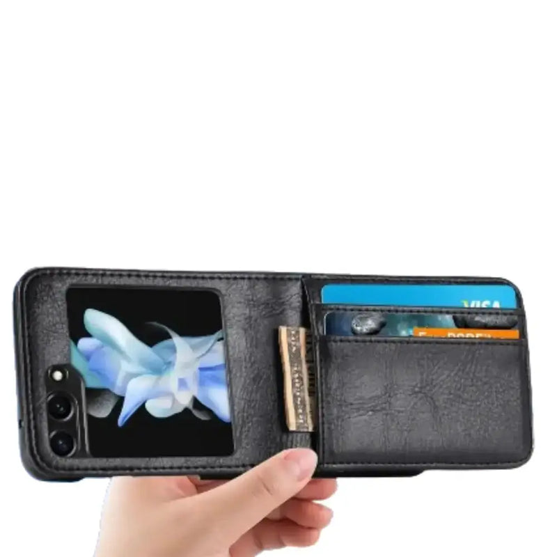 Leather Bag Case for Samsung Z Flip Series by Habicare