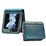 Leather Bag Case for Samsung Z Flip Series by Habicare