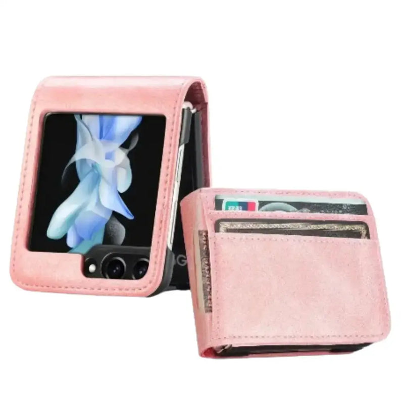 Leather Bag Case for Samsung Z Flip Series by Habicare