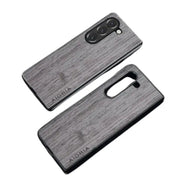 Leather & Bamboo Case for Samsung Galaxy Z Fold 5 by Habicare