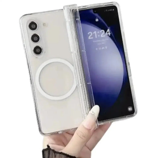 Wireless Clear Case for Samsung Galaxy Z Fold Series by Habicare