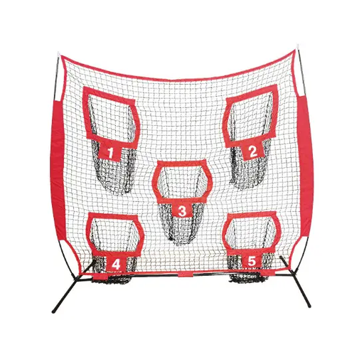 213x213cm Football Trainer Throwing Net for Improving QB Throwing Accuracy by salelink.co.nz