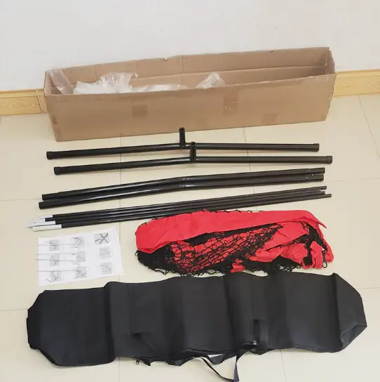 213x213cm Football Trainer Throwing Net for Improving QB Throwing Accuracy by salelink.co.nz