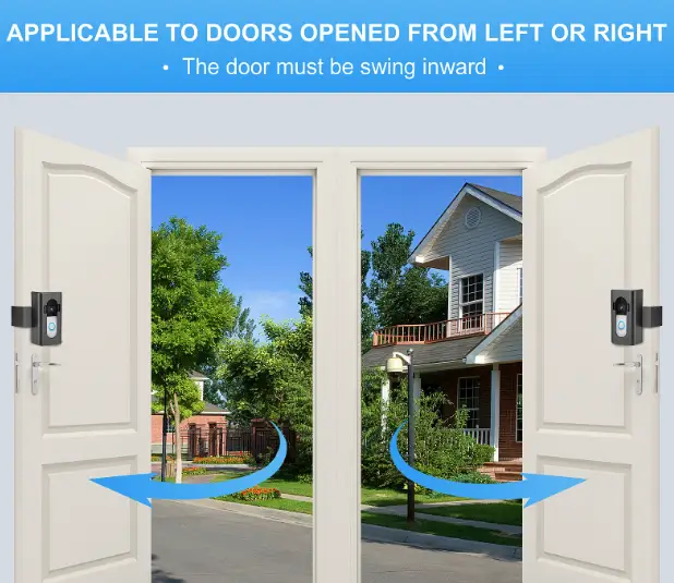 Anti-Theft Video Doorbell Mount for Video Doorbell 1/2/3/4 by salelink.co.nz