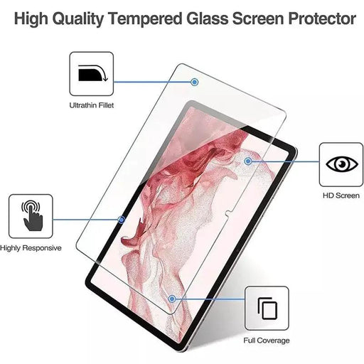 Screen Protector for Samsung Galaxy Tab S7 Plus 12.4” (2020) - T970/T975 (Pack of 2) by 9eight5