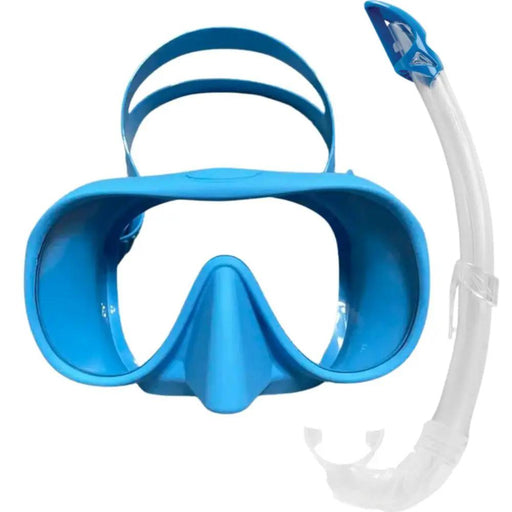 Xtremeview Frameless Dive Mask & Cressi Mexico Snorkel Combo by NZ Diver