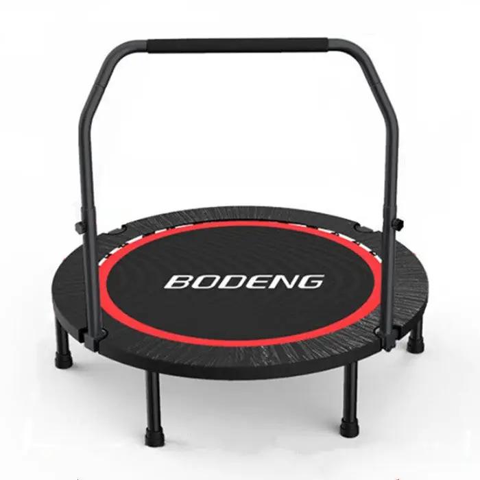 40'' Foldable Trampoline Rebounder with Handle by salelink.co.nz