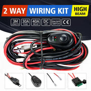 12V LED Light Bar Wiring Harness Loom by salelink.co.nz