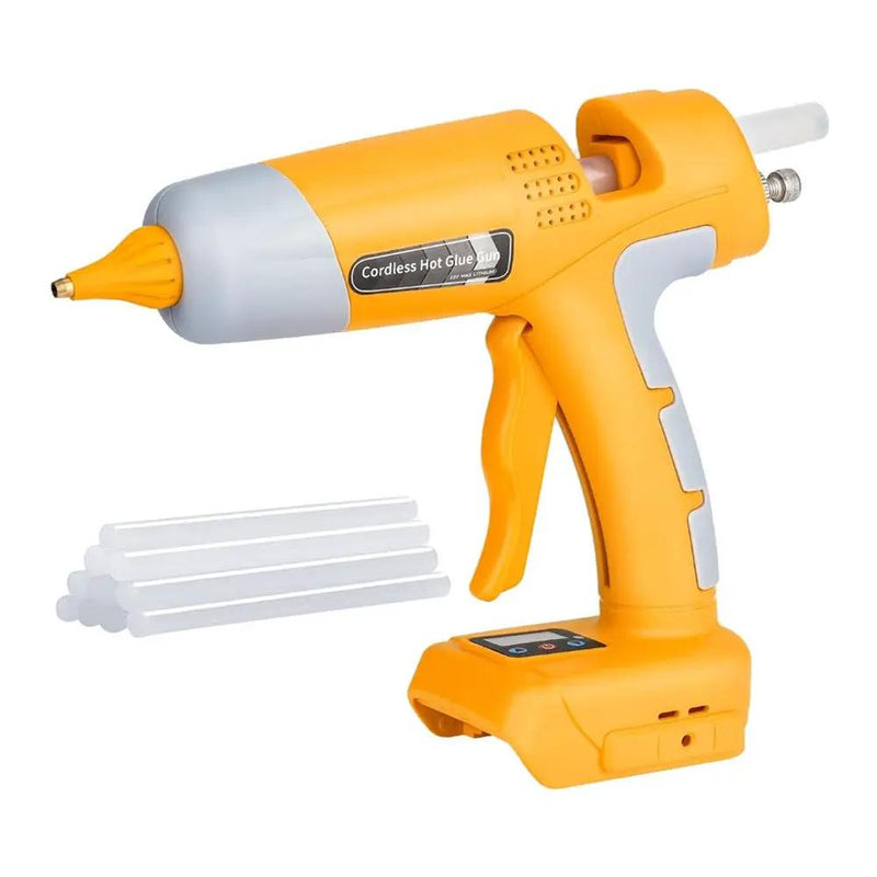 Cordless Hot Glue Gun Compatible with DeWalt 18V Battery by salelink.co.nz