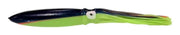 Sea Harvester Buld Squid Skirts (18 In) in vibrant green and blue, perfect for trolling and bait setups.