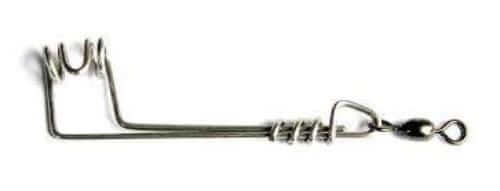 One Way Slidebait Swivel Clip 2 IN PKT - ideal for attaching bait to your fishing setup, featuring a durable design.