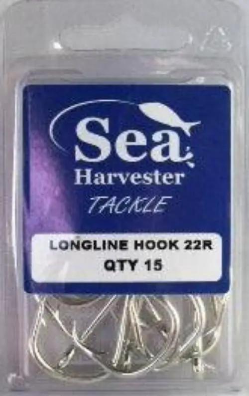 Sea- Harvester General Longline Hook 22R 15 Pack Sea Harvester Longline Hook 22R 15 Pack Korea Made