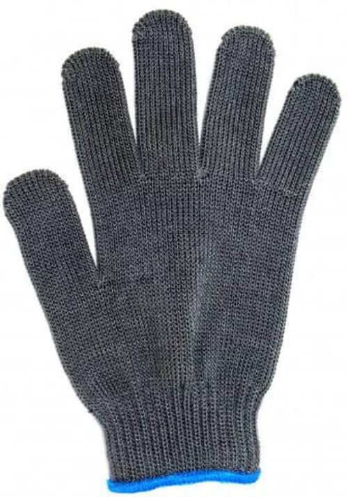Fillet Glove Available in Sizes M L XL XXL - Cut resistant stainless steel glove for safe filleting.