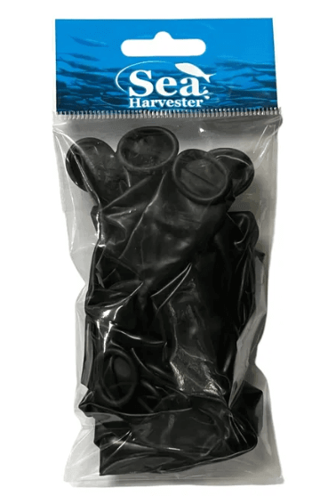 Balloons Live Bait x 10pcs packed in a clear plastic bag by Sea Harvester, ideal for fishing applications.