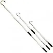 Sea Harvester Gaffs & Handles, strong stainless steel gaff heads with alloy handles for fishing.