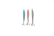 Koheru Lure 4.5Grams Blue, small fishing lures with triple hooks for targeting bait fish.