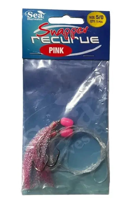 Sea- Harvester General Snapper Recurve 5/0 Pink S-H