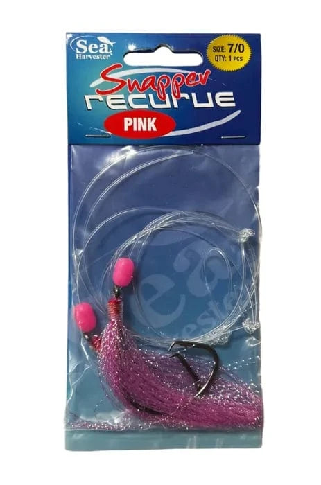Sea- Harvester General Snapper Recurve 7/0 Pink S-H