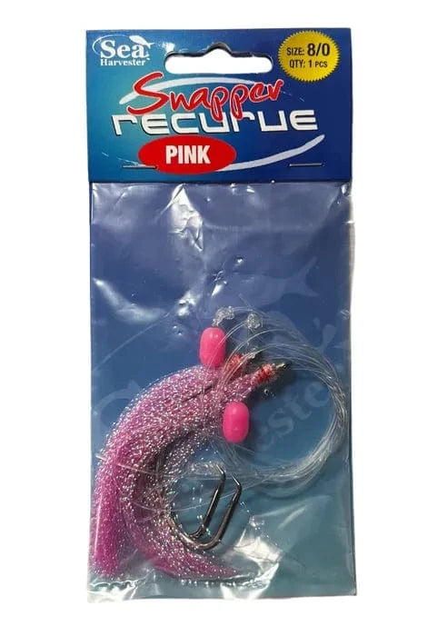 Sea- Harvester General Snapper Recurve 8/0 Pink S-H