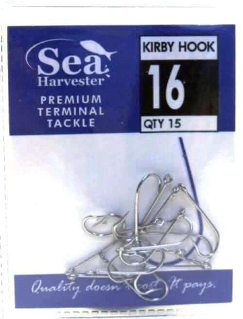 Kirby Sprat Hook size 16 pack with 15 high quality hooks for fishing.