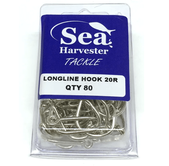 Sea- Harvester HOOKS LONGLINE HOOKS 20R QTY 80