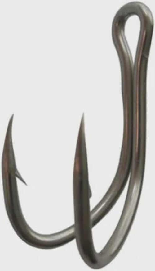 SKIPPY LURE BLUE RIGGED DOUBLE HOOK with a double hook design for effective fishing.