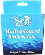 Sea- Harvester Spool 16KG Rainbow Braid 300 m Spools