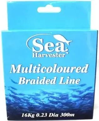 Sea- Harvester Spool 16KG Rainbow Braid 300 m Spools