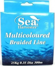 Sea- Harvester Spool 25KG Rainbow Braid 300 m Spools