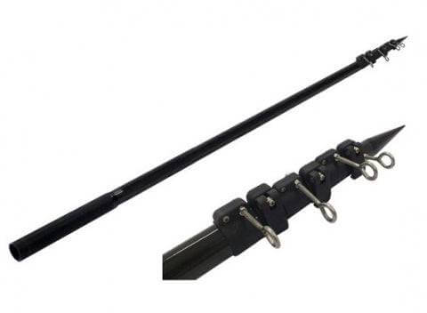 15ft Sea Harvester Telescopic Rigged Outriggers OUTRTS15 - In Store, featuring multi-piece telescopic design and nylon cam-locks.