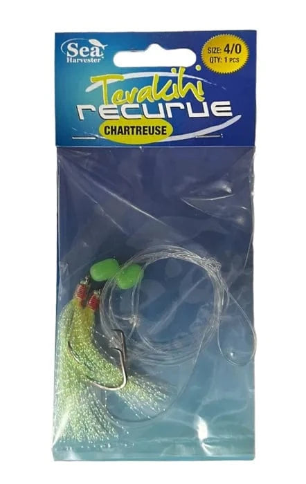 Sea- Harvester RIGS Snapper Recurve 4/0 Chart S-H