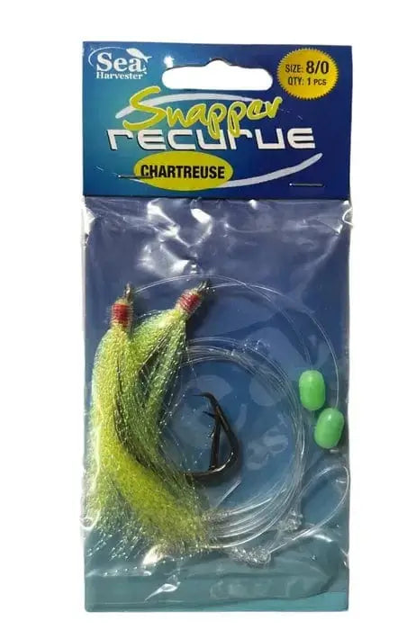 Sea- Harvester RIGS Snapper Recurve 8/0 Chart S-H