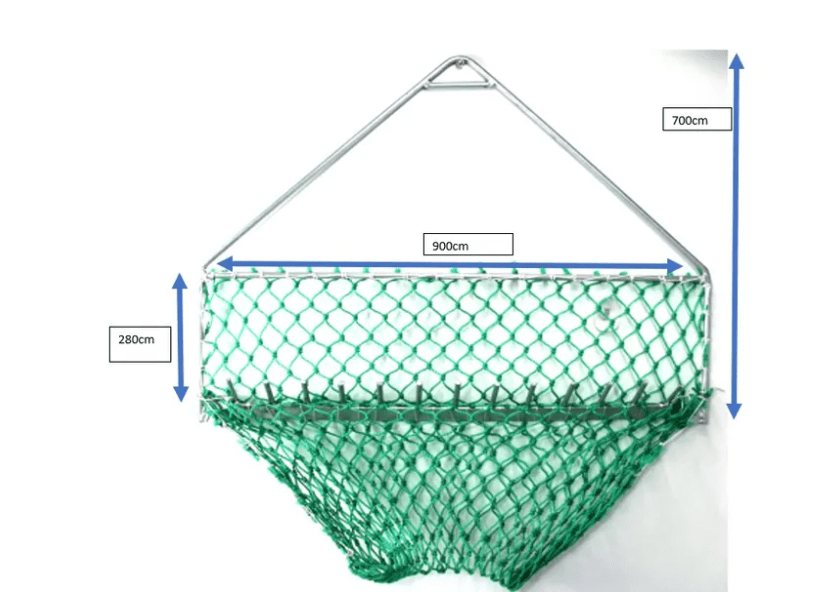 Sea- Harvester Scallop Net Heavy Duty Scallop Dredge Large for NZ