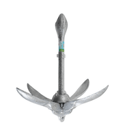 Collapsible Boat Anchors 6 sizes Available - Galvanised, ideal for small boats and securing nets.