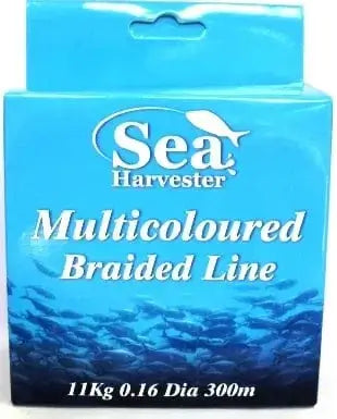 Sea- Harvester Spool 11KG Rainbow Braid 300 m Spools