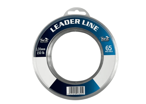 Leader Trace 150LB x 65m  Spool - clear leader line in a 65m spool, 150lb test for fishing protection.