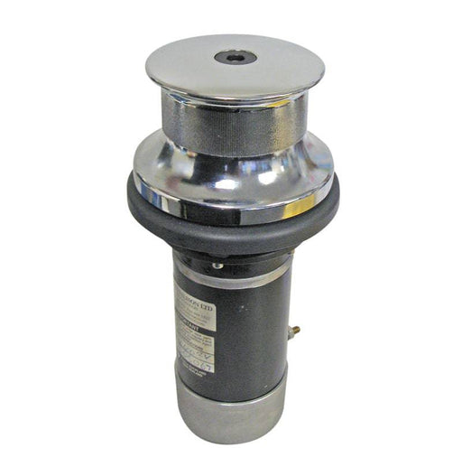 12V Anchor and Pot Hauling Capstan HSC400, showing the metal drum and base for marine winching applications.