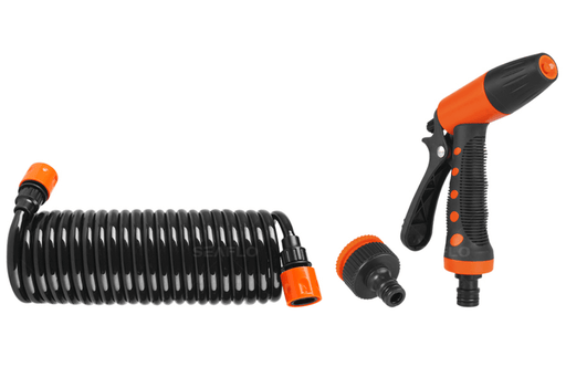 Seaflow General Washdown Coil Hose Kit - 20ft / 6 metres