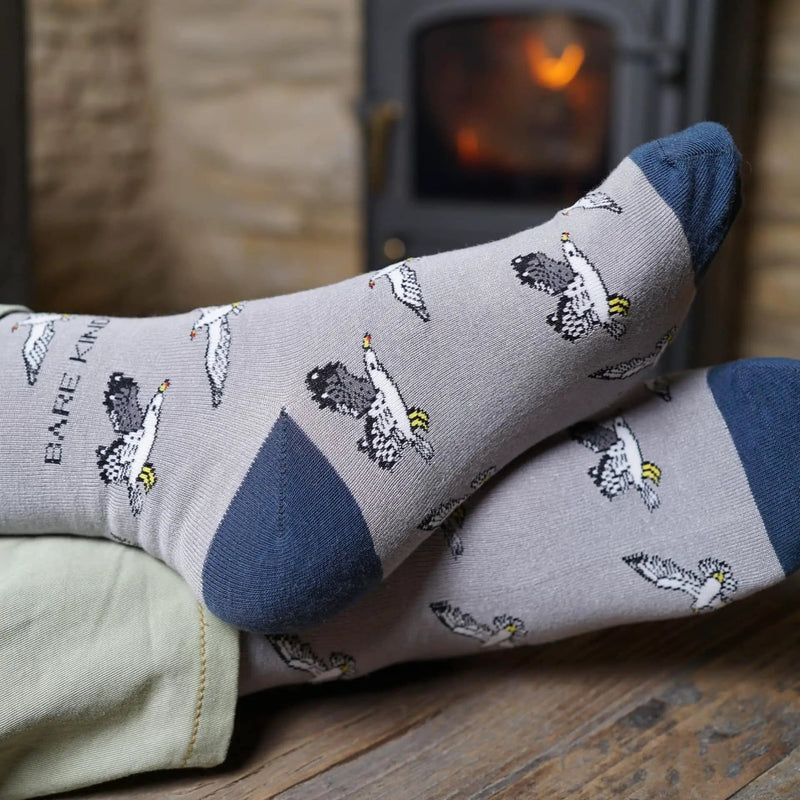 Barekind NZ Socks Save the Seagull Bamboo Socks Save the Seagull Bamboo Socks