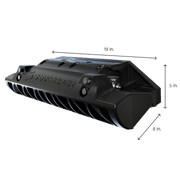 Seakeeper Ride 450 vessel attitude control system dimensions with 9 in length, 6 in width, and 6 in height.