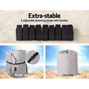 SportZone.co.nz Outdoor Recreation > Boating > Boating Accessories Seamanship 14 To 16ft Boat Cover Trailerable Marine Grade 600D Seamanship 14 To 16ft Boat Cover Marine Grade 600D