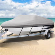SportZone.co.nz Outdoor > Boating Trailerable Boat Cover 16 18.5 Ft Marine Grade 600D Polyester Trailerable Boat Cover 16 to 18.5 Ft 600D Polyester