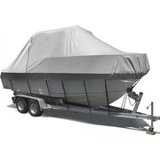 SportZone.co.nz Outdoor Recreation > Boating > Boating Accessories Seamanship 17 to 19ft Boat Cover Trailerable 600D Marine Heavy Duty Boat Cover 17 to 19ft Trailerable 600D PU Coated