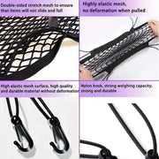 Seat Back Partition & Mesh Storage Net by Habicare